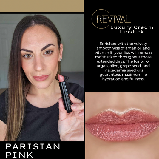 Luxury Cream Lipstick - Parisian Pink