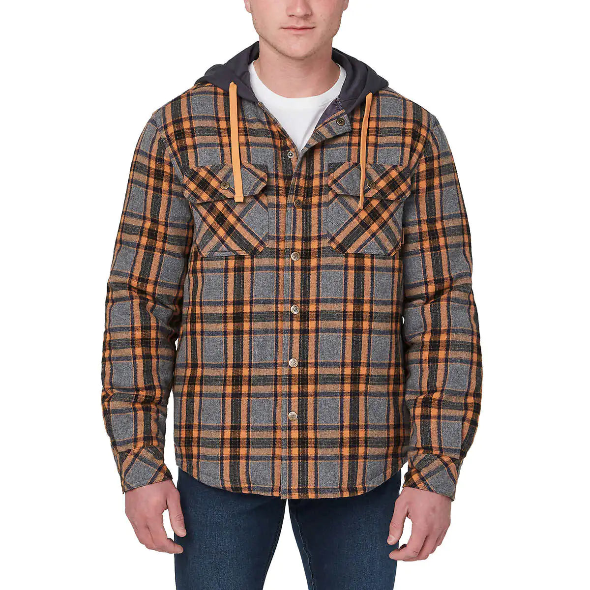 Legendary Outfitters Men’s Shirt Jacket with Hood