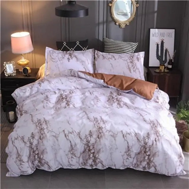 Marble Duvet Cover Bedding Sets