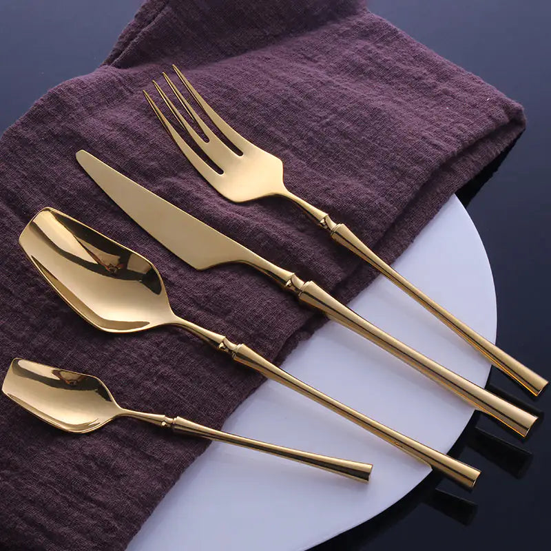 Istanbul Gold Cutlery Set