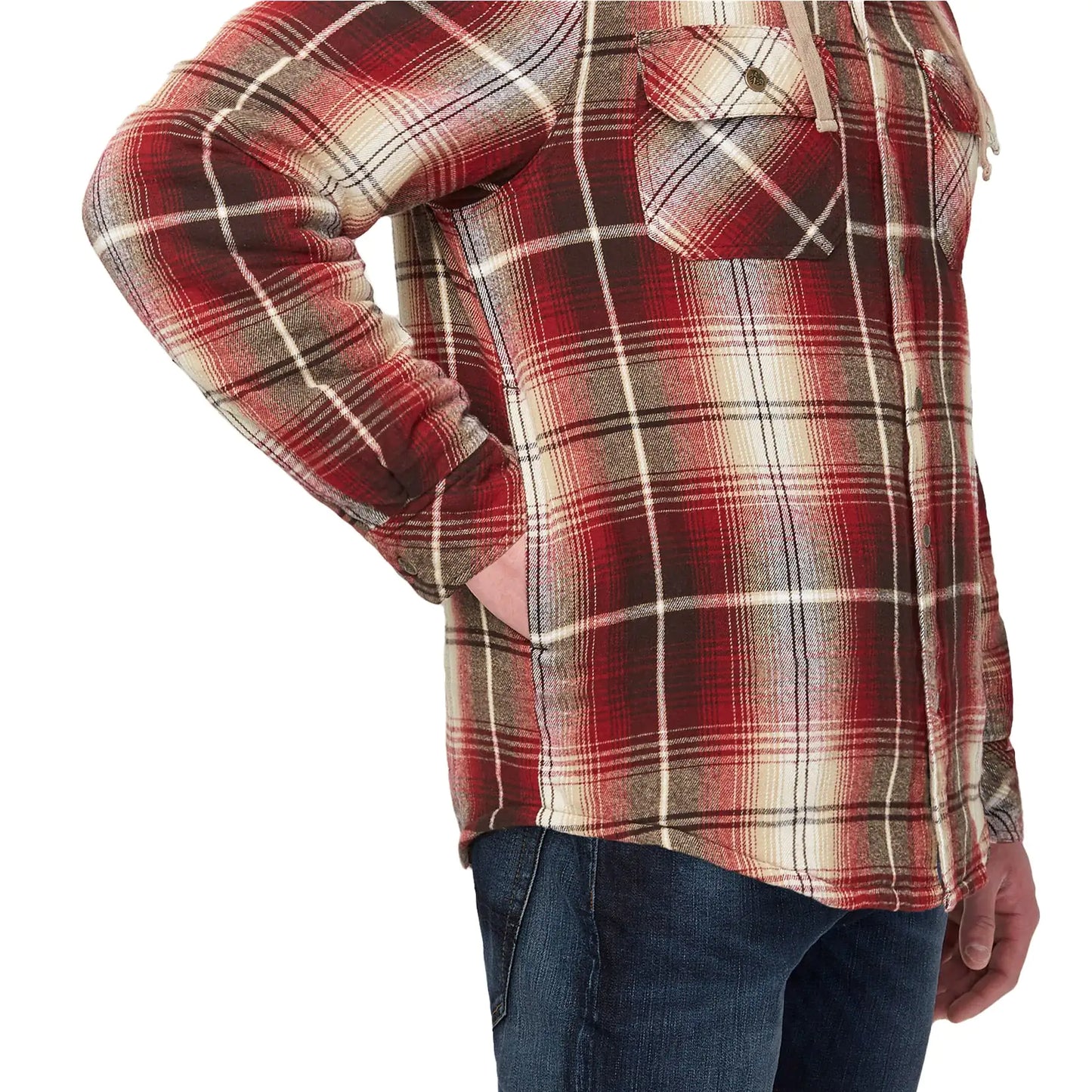 Legendary Outfitters Men’s Shirt Jacket with Hood