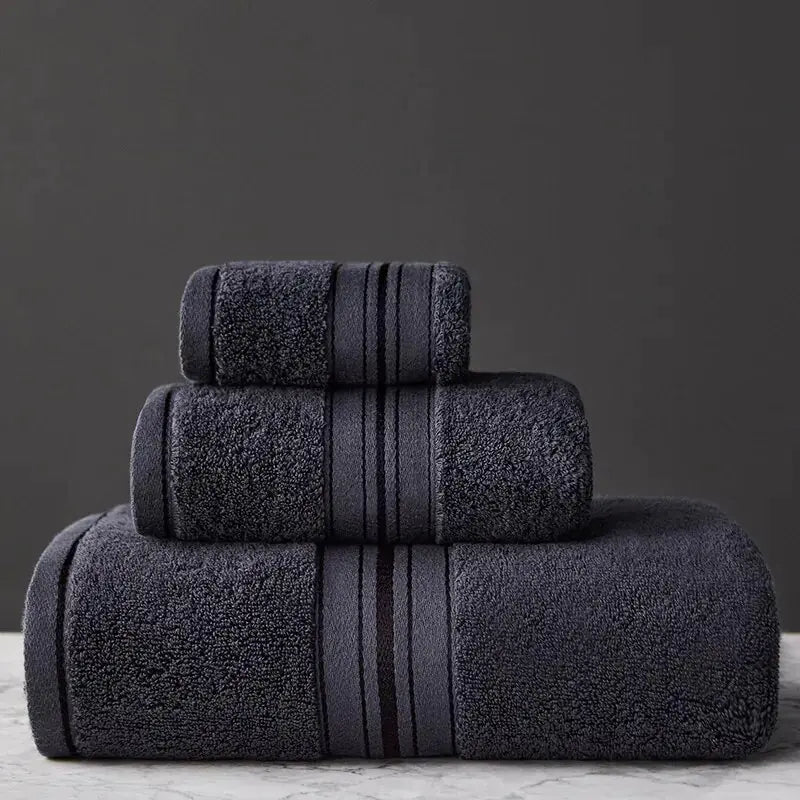 New Egyptian Cotton Bath Towel Sets