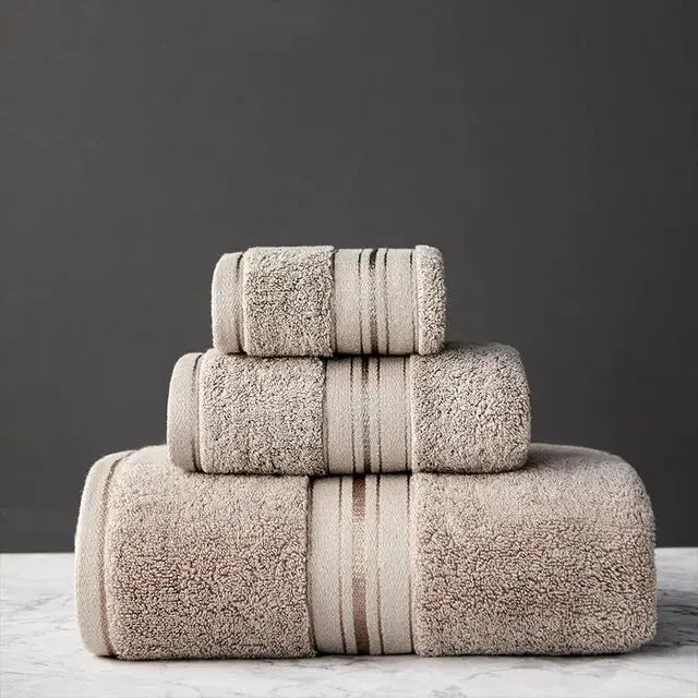 New Egyptian Cotton Bath Towel Sets