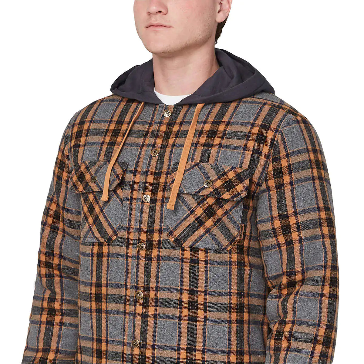 Legendary Outfitters Men’s Shirt Jacket with Hood