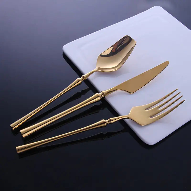 Istanbul Gold Cutlery Set