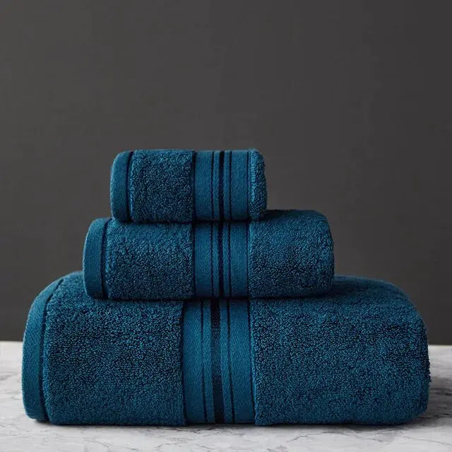 New Egyptian Cotton Bath Towel Sets